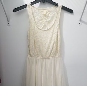 Off White Lace Dress